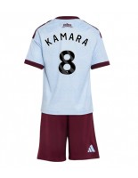 Aston Villa Boubacar Kamara #8 Alternativní dres pro děti 2026-27 Krátký Rukáv (+ trenýrky)